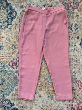 J. Crew Dusty Rose Cropped Dress Pants. Size 10. 💗